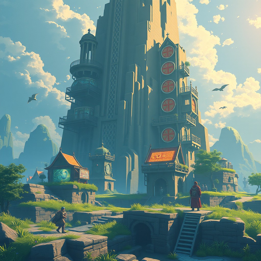 Gaming worlds evolving over time